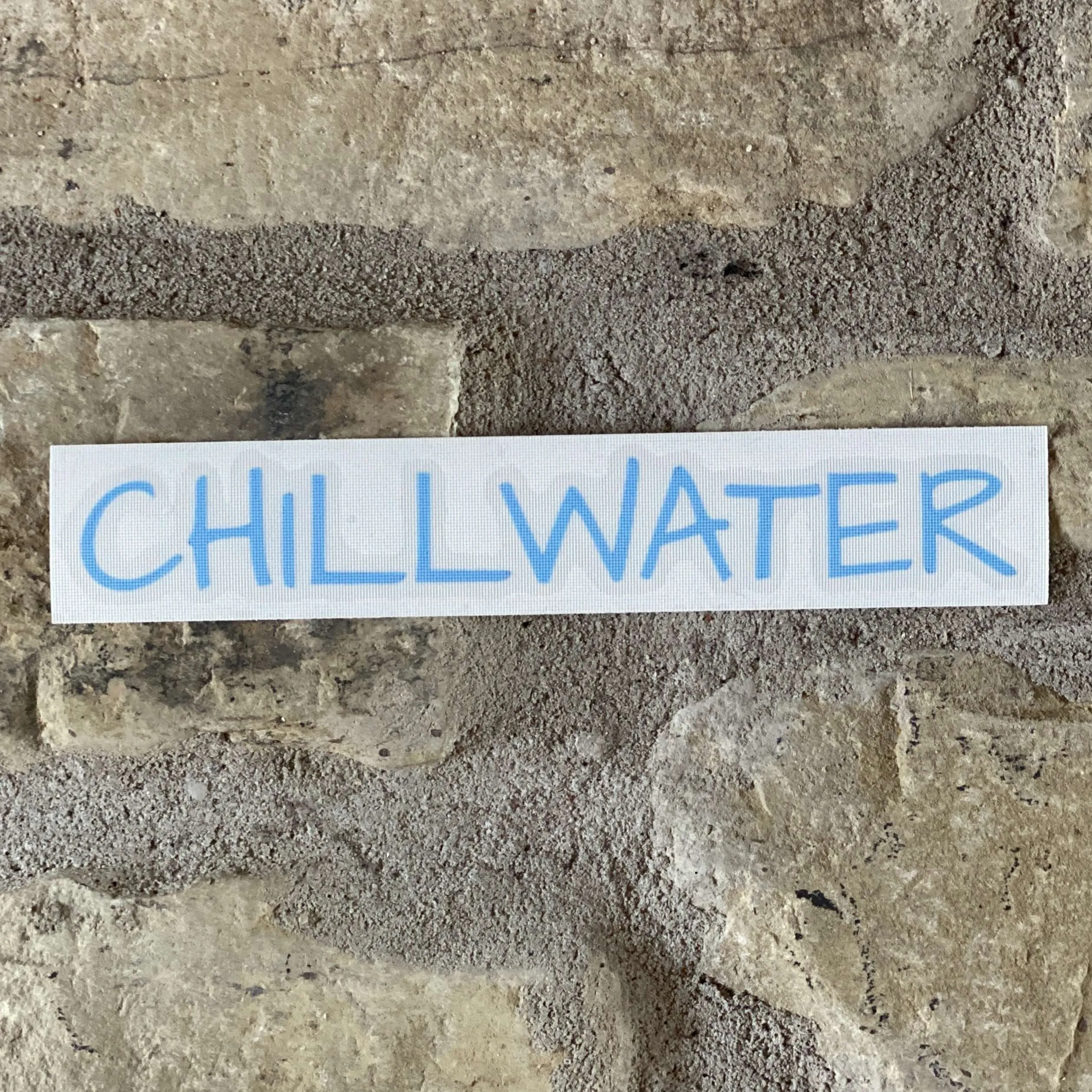 Beach Bound Blue Transfer Sticker