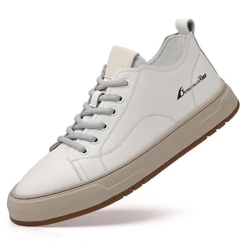 binfenxie High Quality Mens Casual Shoes Fashion Leather Work Shoes Men Shoes Comfy Designers Shoes Mocassins Breathable Sneakers Loafers