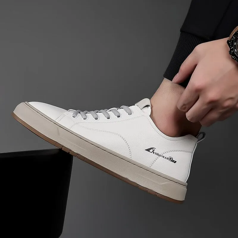 binfenxie High Quality Mens Casual Shoes Fashion Leather Work Shoes Men Shoes Comfy Designers Shoes Mocassins Breathable Sneakers Loafers