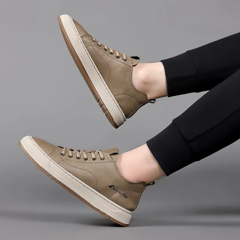 binfenxie High Quality Mens Casual Shoes Fashion Leather Work Shoes Men Shoes Comfy Designers Shoes Mocassins Breathable Sneakers Loafers
