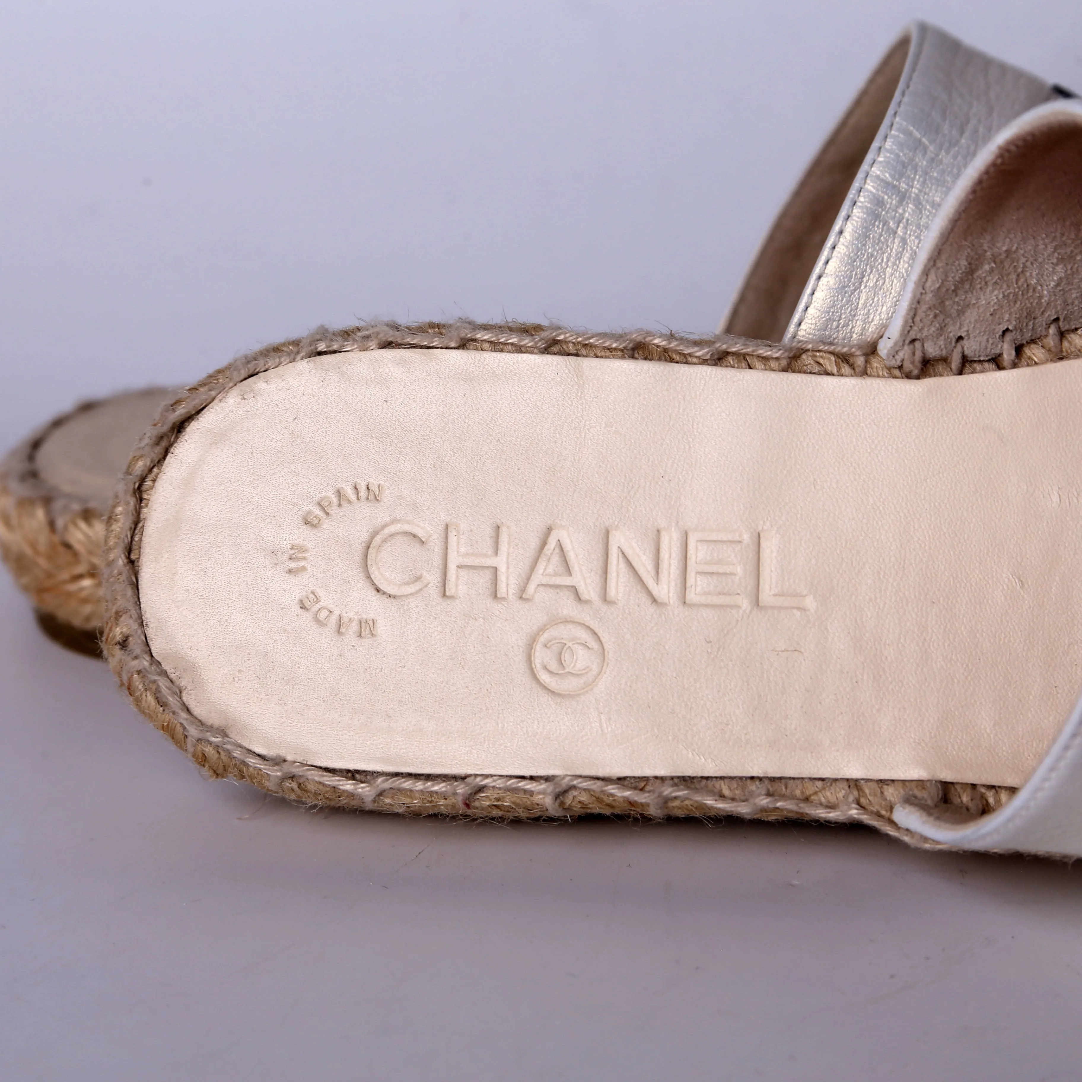 CC Espadrille Slides Size 39
