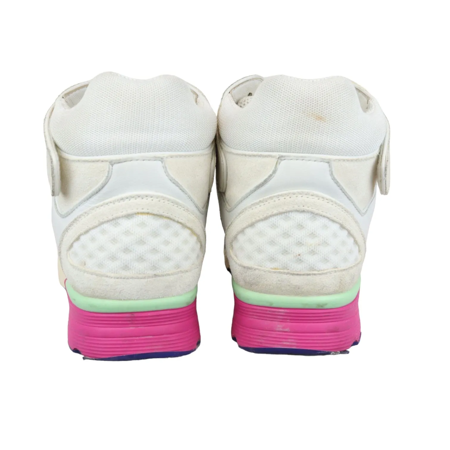 CC Sneakers Suede and Leather Multicolor Size 37.5