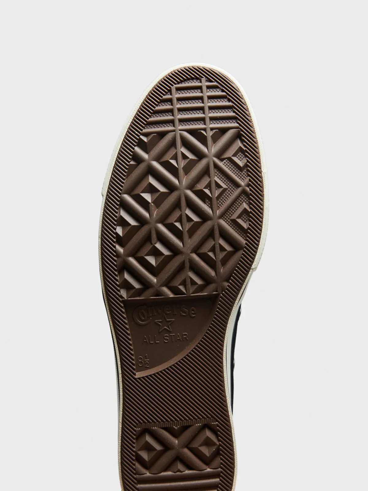 Chuck 70 High Top Canvas Sneakers in Black, Egret and Black