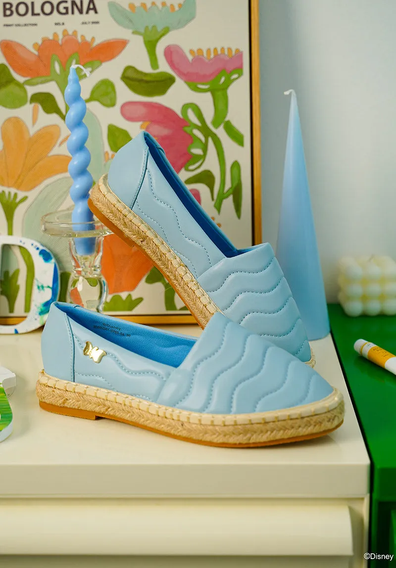 Disney Dumbo Little Side Kick Rounded Toe Slip Ons & Espadrilles (Light Blue)