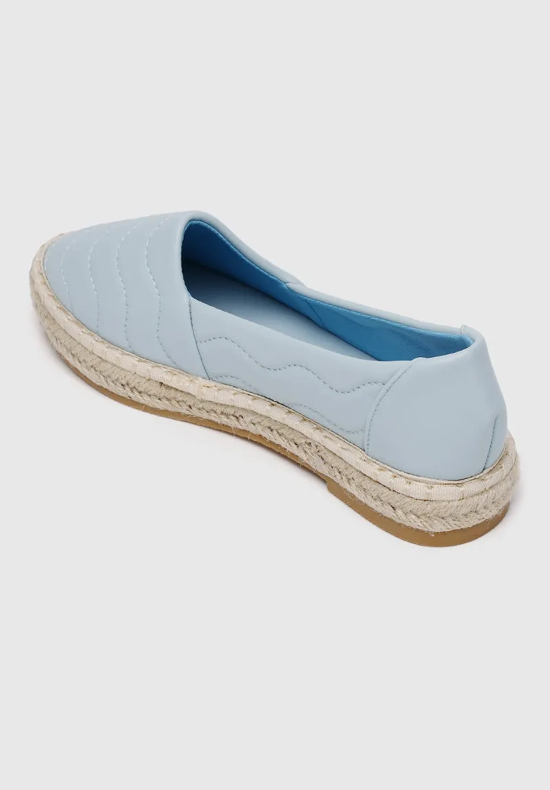 Disney Dumbo Little Side Kick Rounded Toe Slip Ons & Espadrilles (Light Blue)