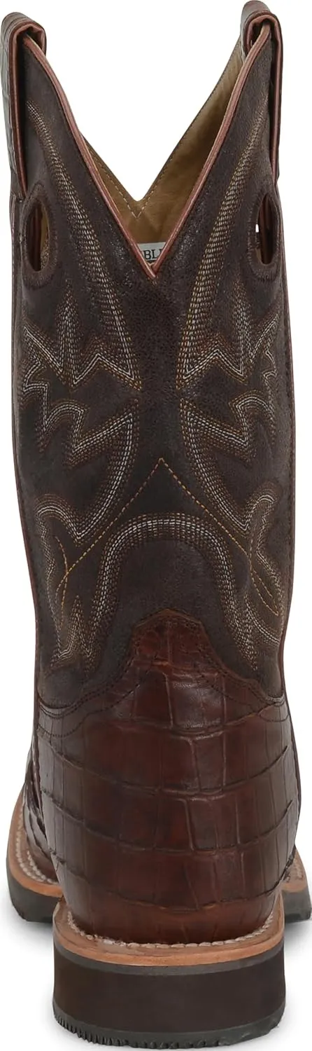 DOUBLE-H Wayne Steel Toe Work Boot for Men - Durable Leather, Slip-Resistant Sole, Comfortable Fit, Ideal for Tough Jobs