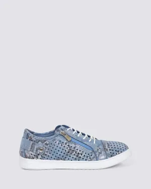 EG17P SNEAKERS DENIM LEATHER