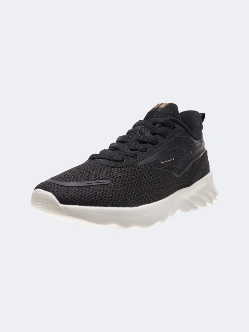 Erke Cushioning Women Running Espadrilles Black