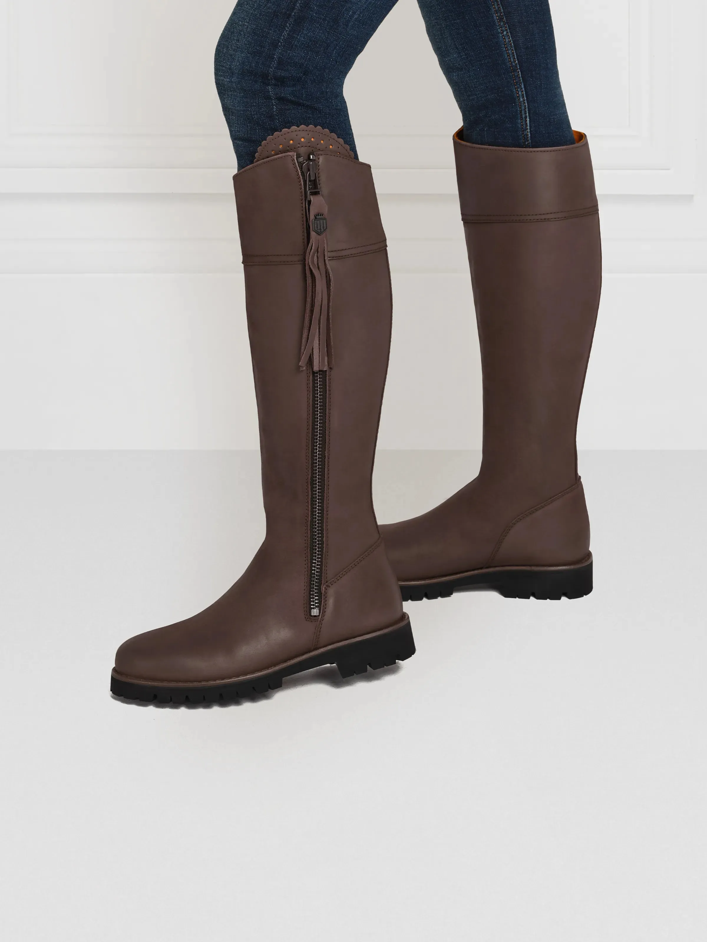 Explorer (Narrow Fit) - Mahogany Leather