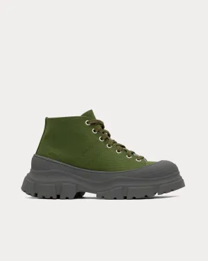 Fairway Canvas Khaki / Slate High Top Sneakers