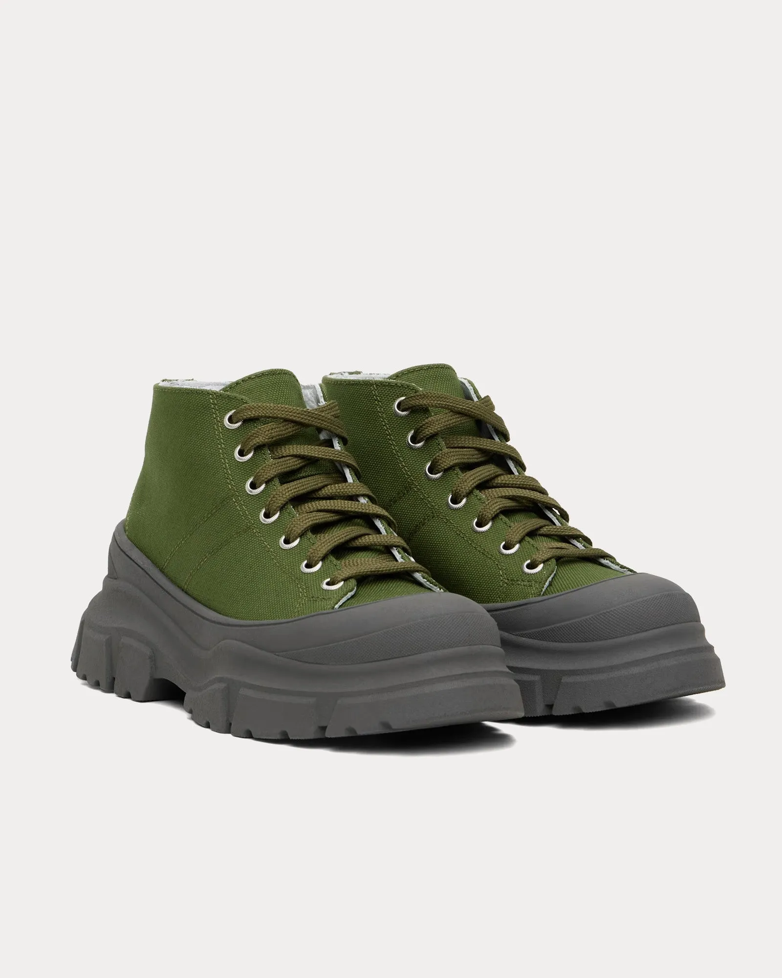 Fairway Canvas Khaki / Slate High Top Sneakers