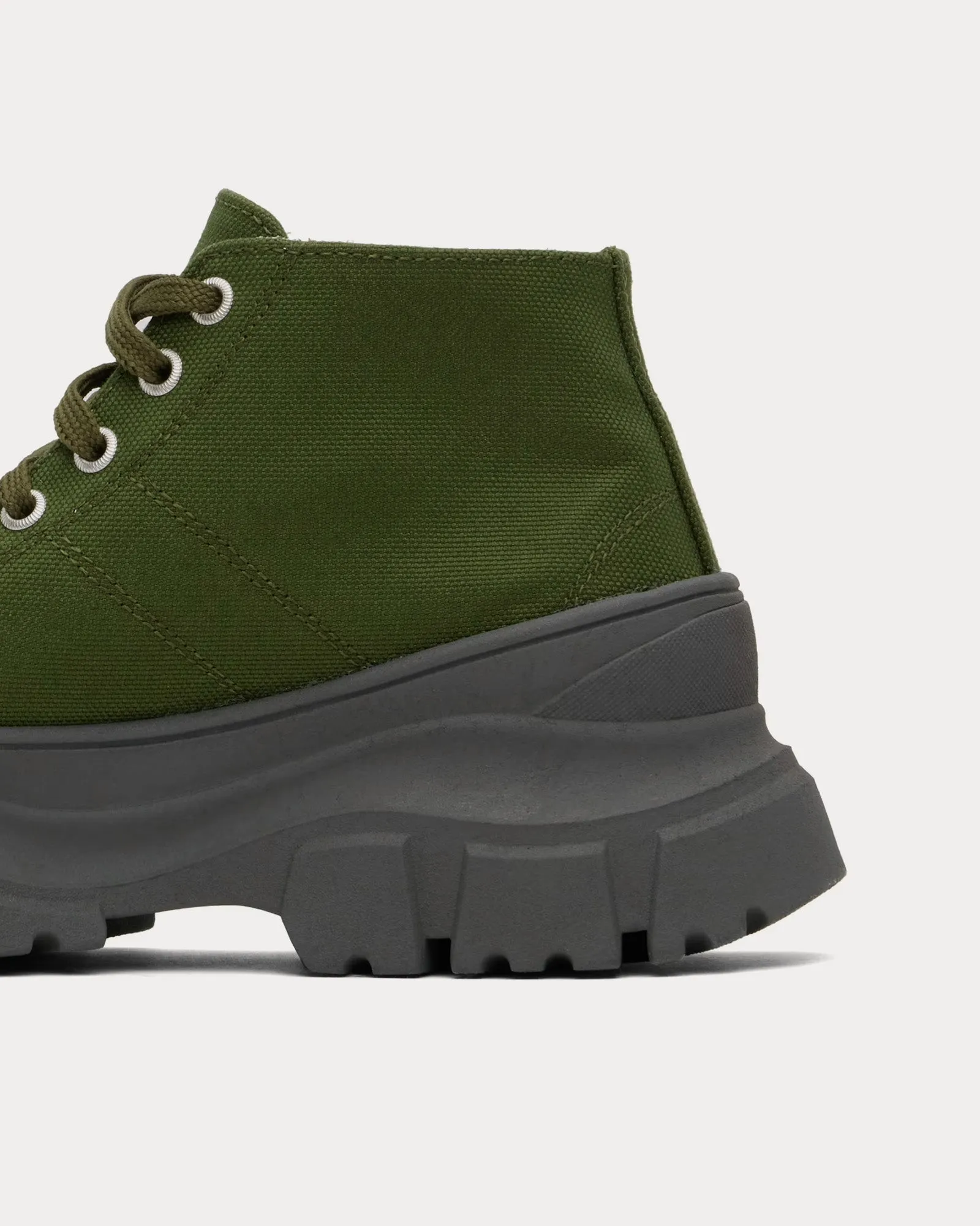 Fairway Canvas Khaki / Slate High Top Sneakers