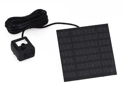 Garden Water Fountain Solar Powered Pump Kit