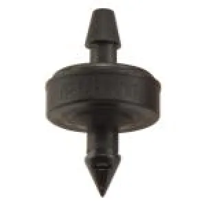 Hydro Flow / Netafim Self Piercing Pressure Compensating Emitters w/ 1.74 Internal Check Valve 1.0 GPH Barb Inlet 160 in Black (25/C