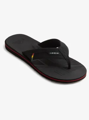 Island Oasis Squish Sandals - Black 1