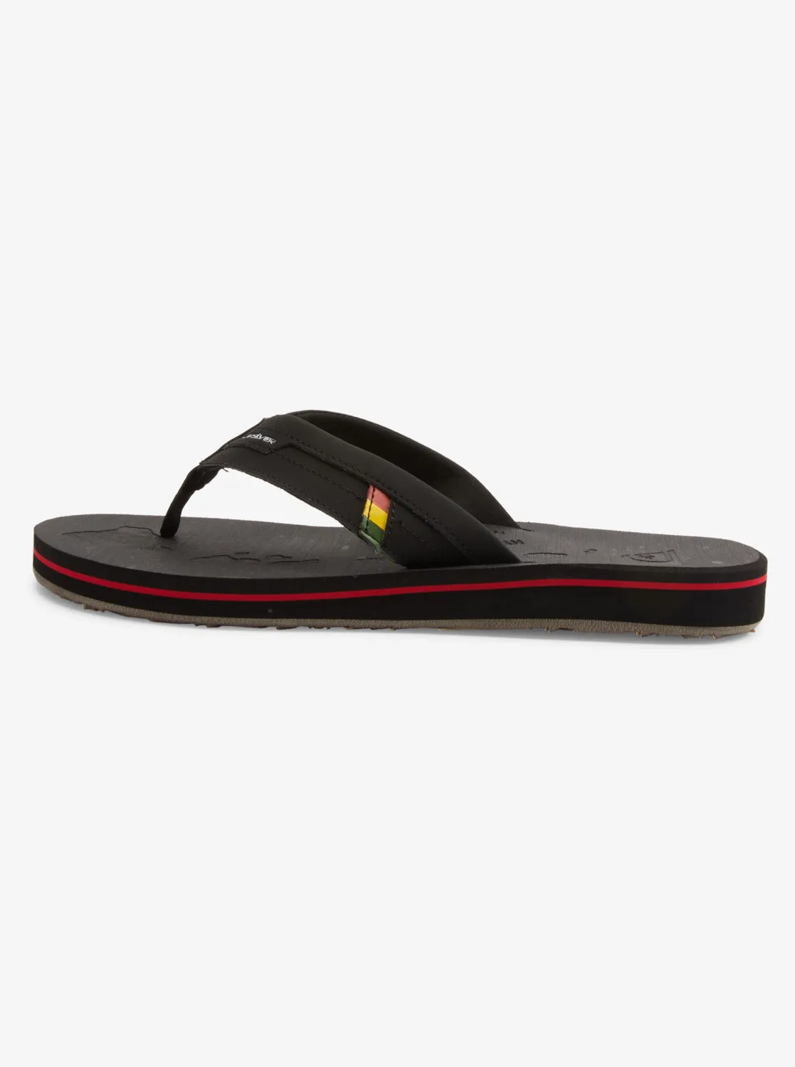 Island Oasis Squish Sandals - Black 1
