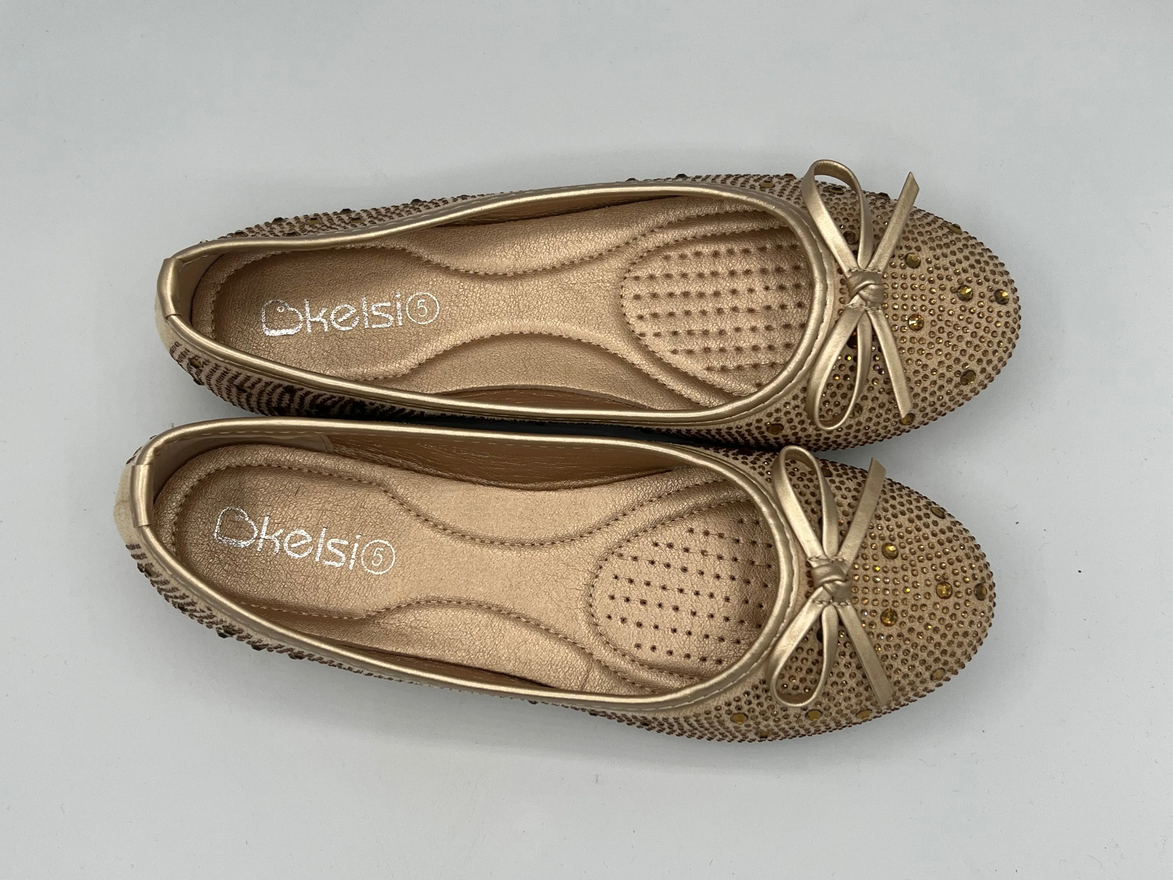 Lola ballet pumps - gold