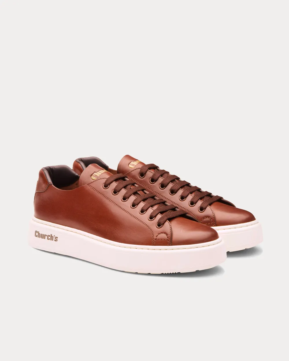 Mach 1 Monteria Calf Classic Oak Low Top Sneakers