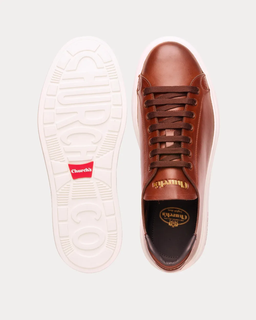 Mach 1 Monteria Calf Classic Oak Low Top Sneakers