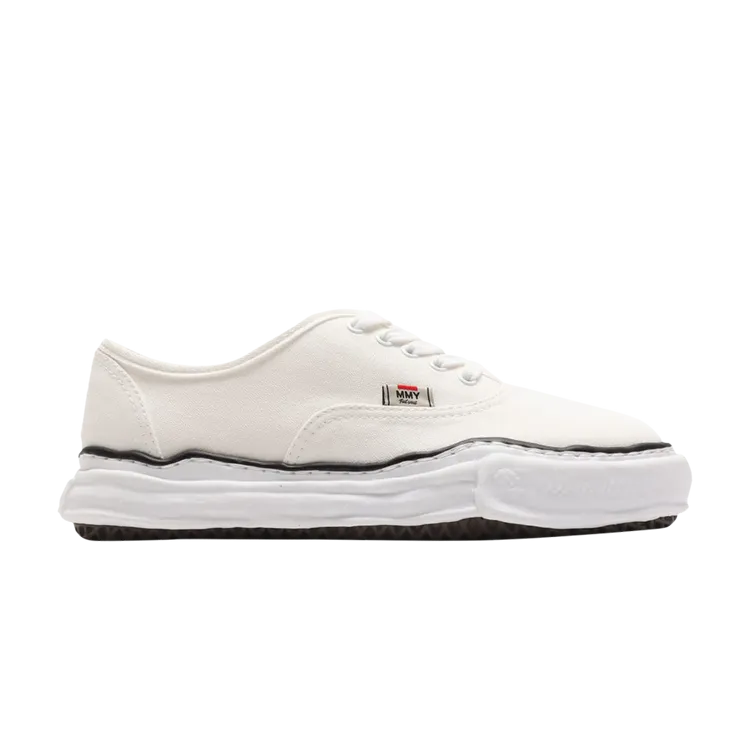 Maison Mihara Yasuhiro Baker OG Sole Canvas Low 'White' Sneakers, White