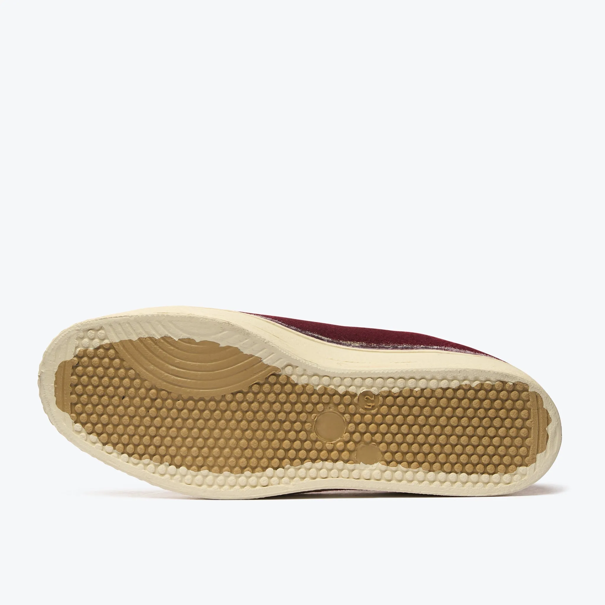 Military Felt High Top - Bordeaux