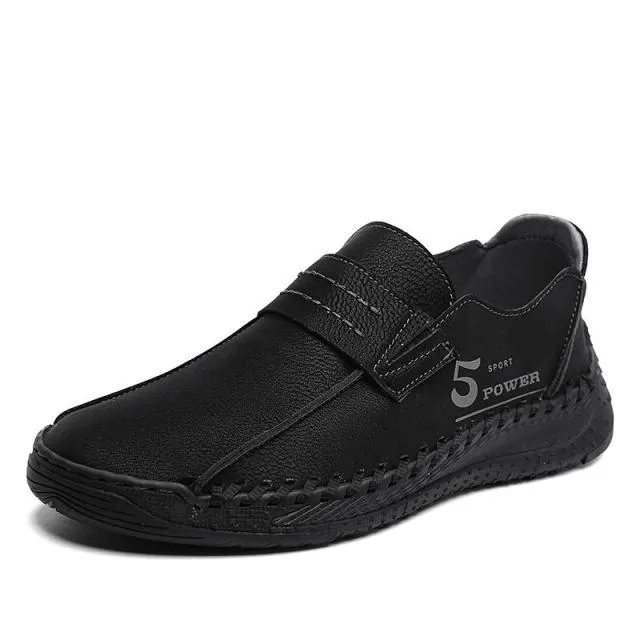 New Men's Casual Comfy Leather Shoes