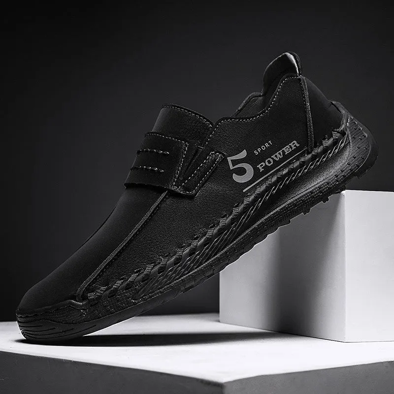 New Men's Casual Comfy Leather Shoes