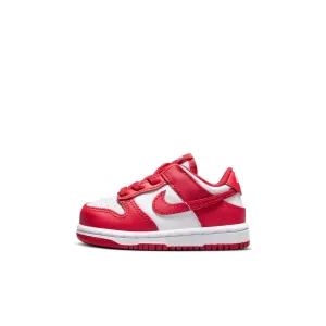 Nike Dunk Low "White University Red" - Toddler