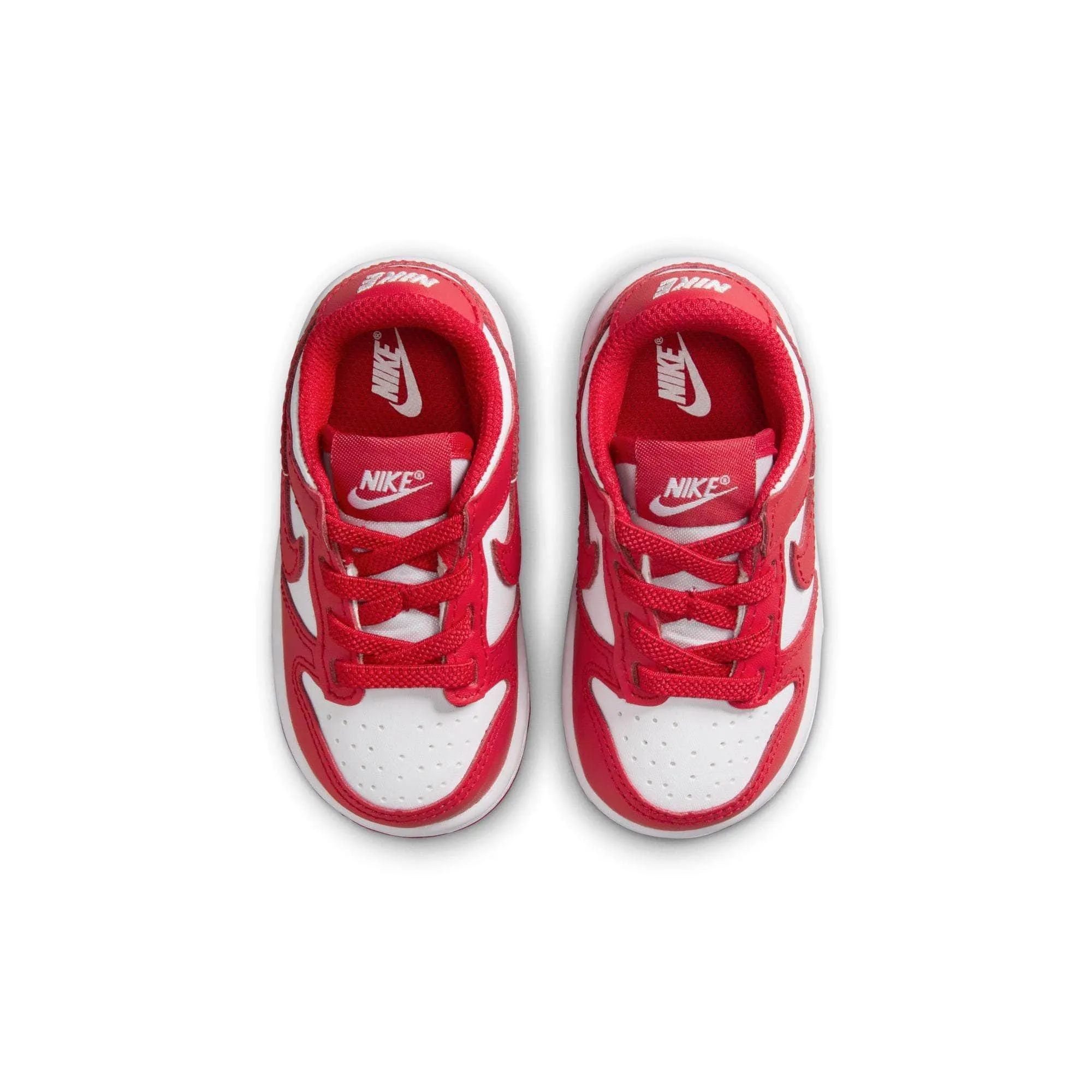 Nike Dunk Low "White University Red" - Toddler