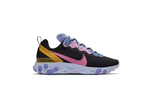 Nike - Men - React Element 55 - Black/Magic Flamingo/Light Thistle
