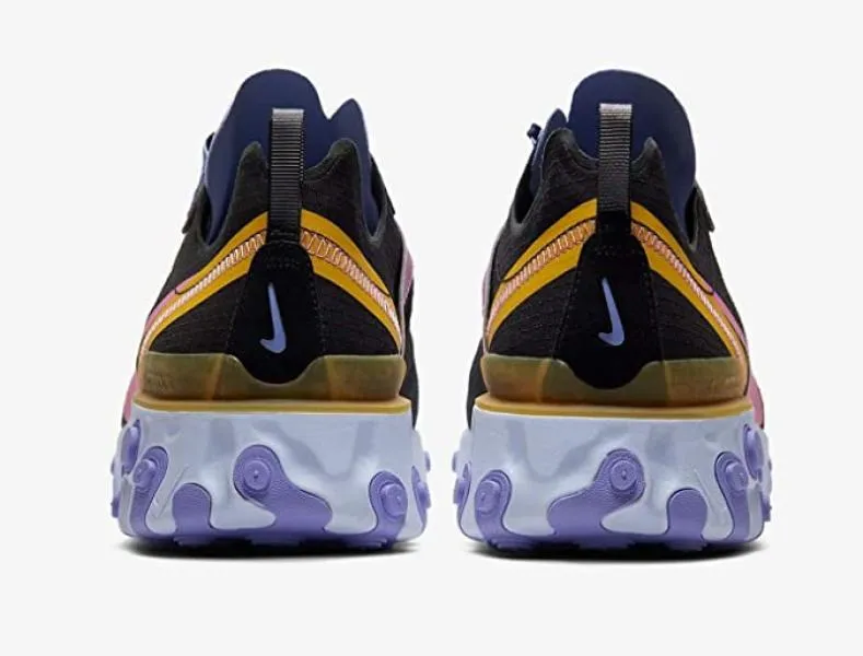 Nike - Men - React Element 55 - Black/Magic Flamingo/Light Thistle