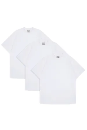 Organic White Tee (3 pack)