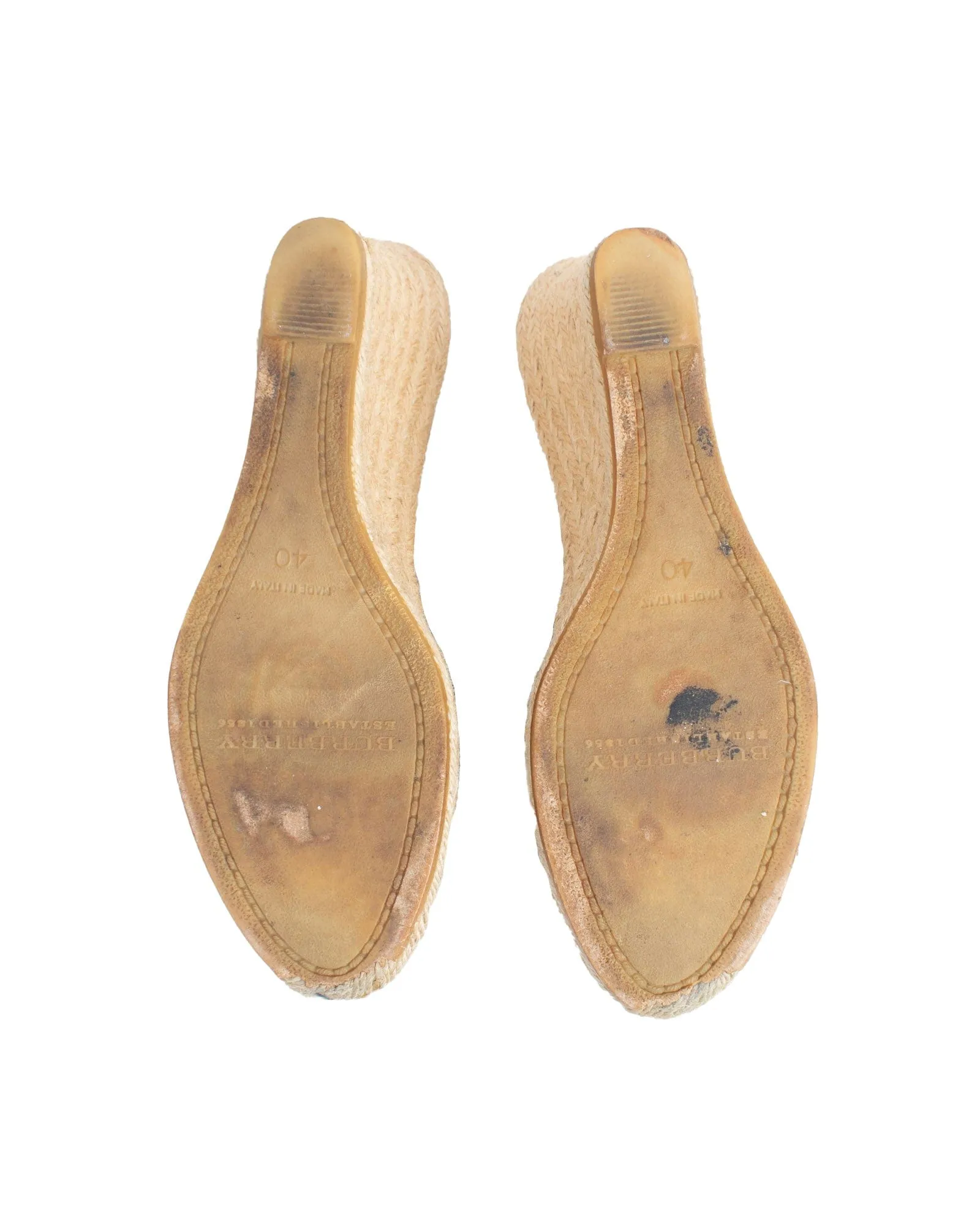 Patent Strap Espadrille Wedges