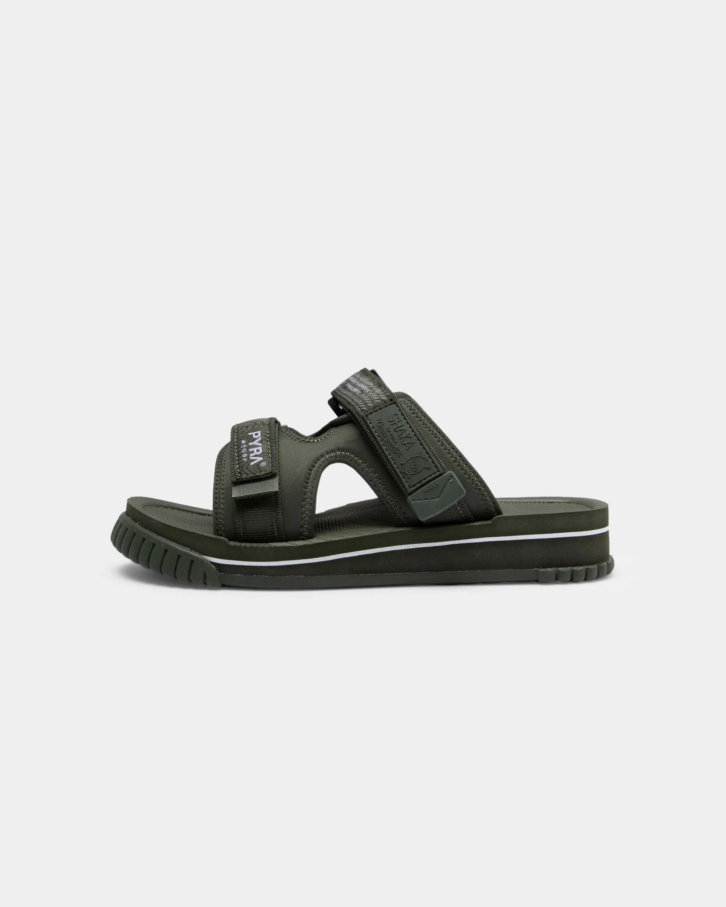 PYRA Men's PYRA® x Shaka Chill Out Sandal Olive Green