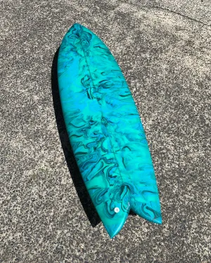 Riches RF -  5'9 Green Swirl