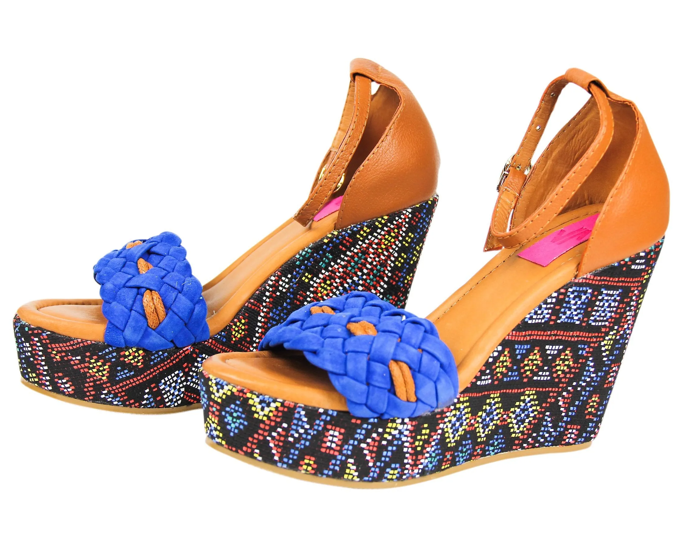 Silvia Cobos LUNA Ankle Strap Wedges