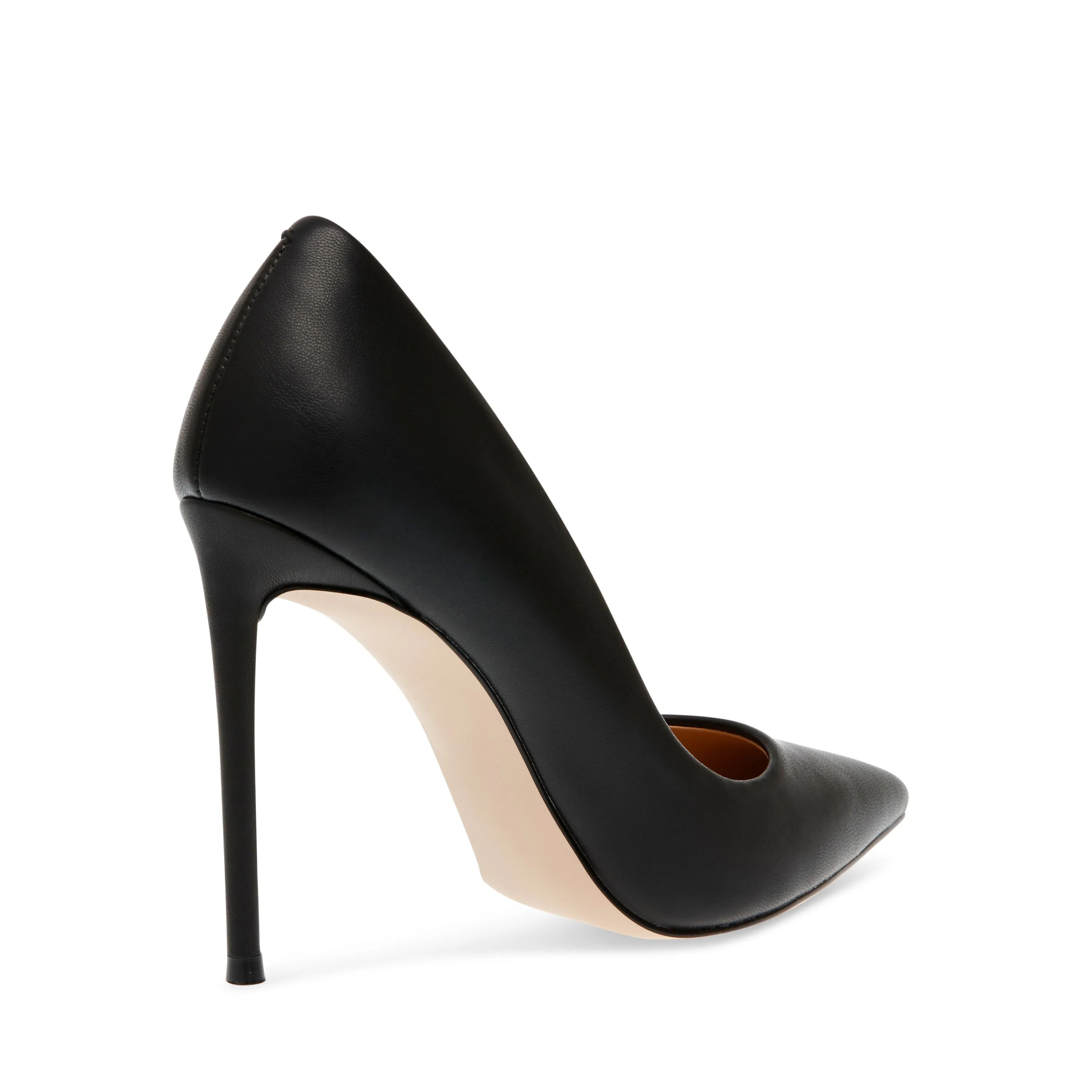 Steve Madden Vala Black Paris Fashion High Heel Pointed Toe Stiletto Pumps