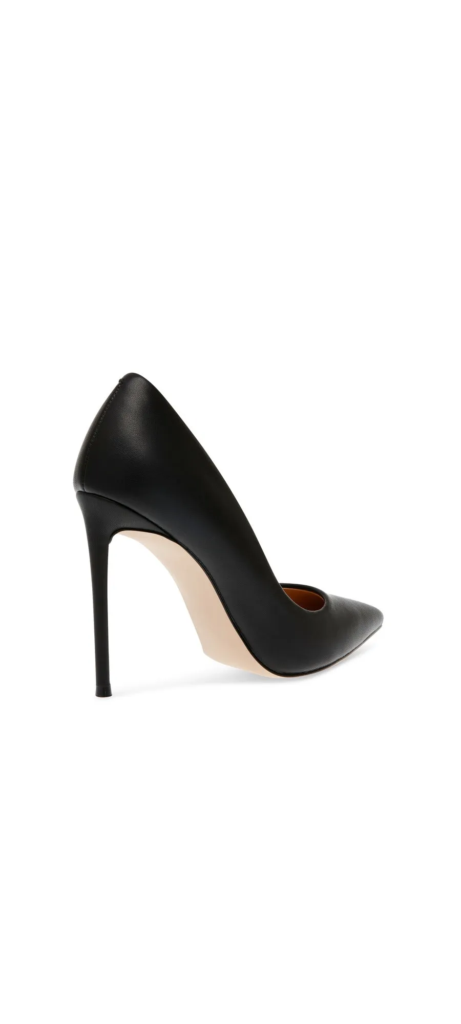 Steve Madden Vala Black Paris Fashion High Heel Pointed Toe Stiletto Pumps