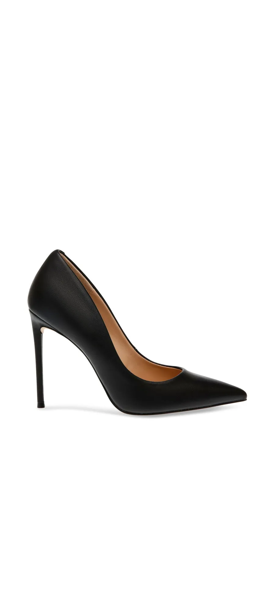 Steve Madden Vala Black Paris Fashion High Heel Pointed Toe Stiletto Pumps