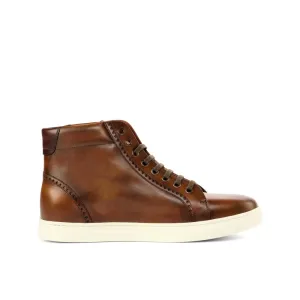The Kickabout High-top (Burnished Brown)