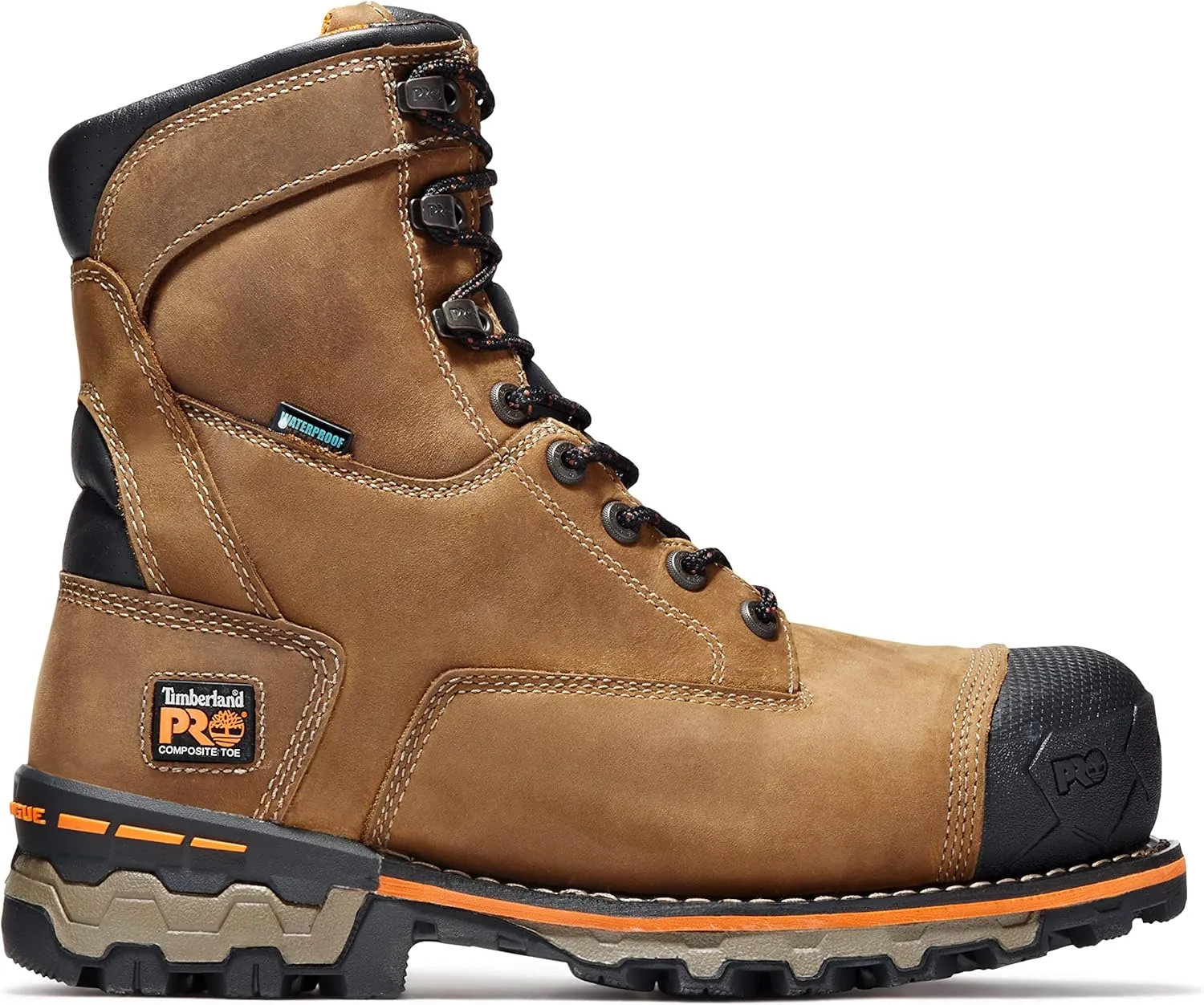 Timberland PRO Men's Boondock 8 Inch Composite Safety Toe Waterproof Industrial Work Boot