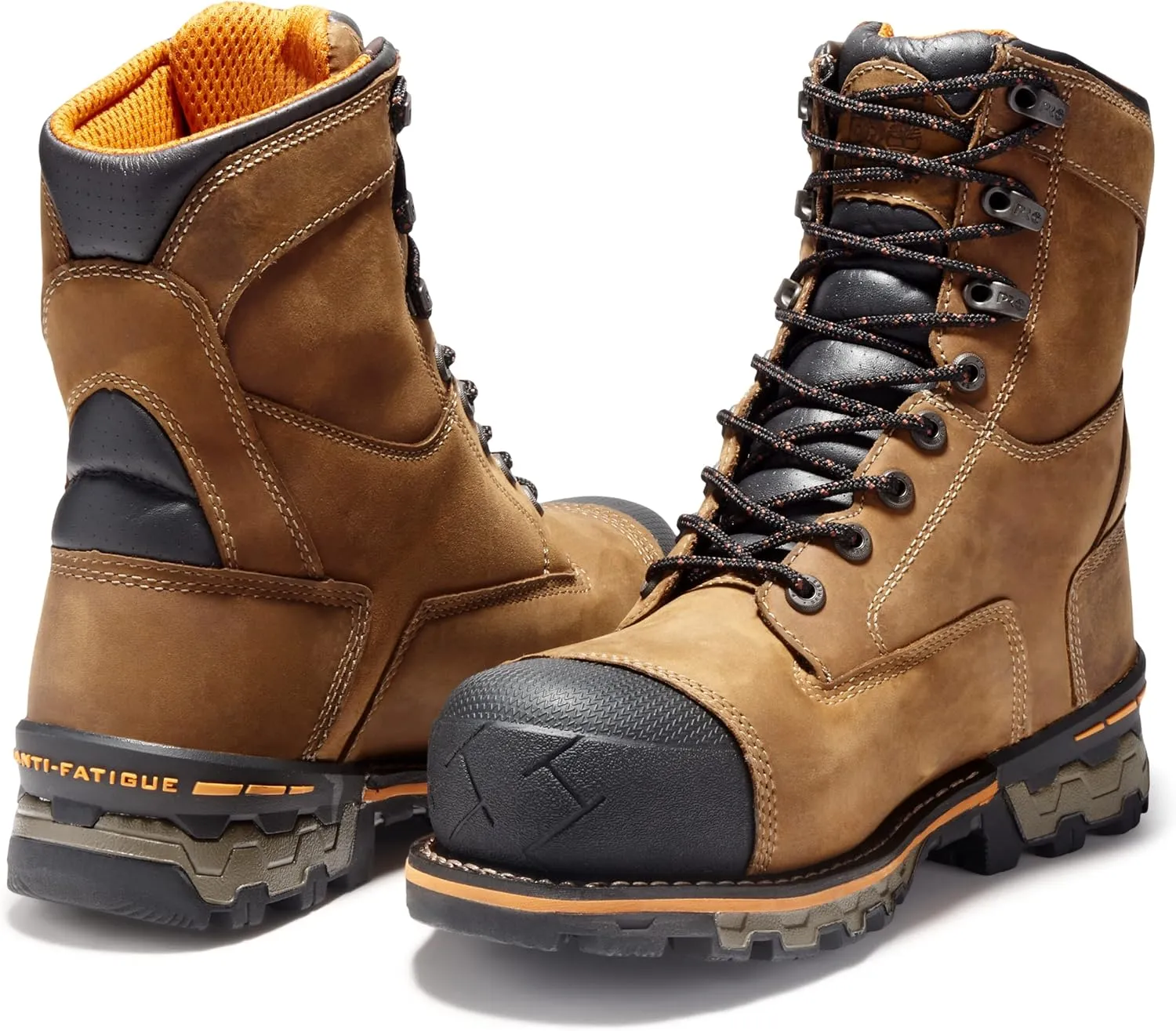 Timberland PRO Men's Boondock 8 Inch Composite Safety Toe Waterproof Industrial Work Boot