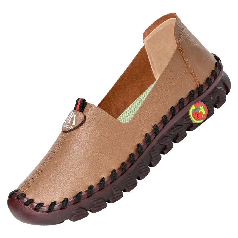 Vanccy  Slip Ons Woman Flats Comfy Nurse Wide Fit  Loafers